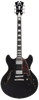 D'angelico Premier DC Black Flake - gitara elektryczna