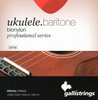 Galli UX740 BioNylon - komplet strun do ukulele barytonowego, .029-.030w