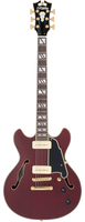 D’Angelico Deluxe Mini DC Trans Wine - gitara elektryczna