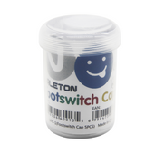 Valeton VFC-1 - aluminiowe nakładki na footswitche, zestaw 5 sztuk