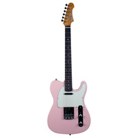 Jet JT-300 PK R SS – Elektryczna gitara typu Telecaster, różowy lakier