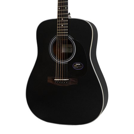 Gitara akustyczna SAGA SF700 BK