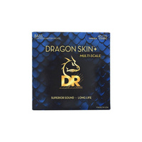 STRUNY - DR DBQM5 45-125 DRAGON SKIN+ NICKEL BASS
