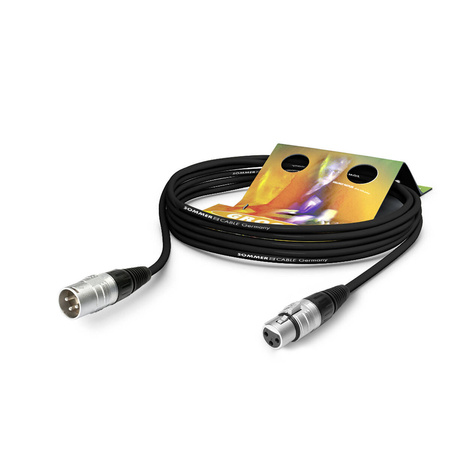 Sommer Cable SGHN-0100-SW - kabel mikrofonowy XLR - XLR, 1,00 m