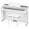 Pianino cyfrowe Casio AP-550 WE — eleganckie pianino domowe 88 klawiszy, klawiatura młoteczkowa