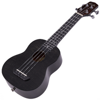 LAILA UDW-2113-FO (HG BLACK) - ukulele koncertowe 23" lakier połyskowy