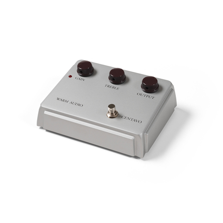 Warm Audio Centavo Overdrive Silver - Efekt gitarowy