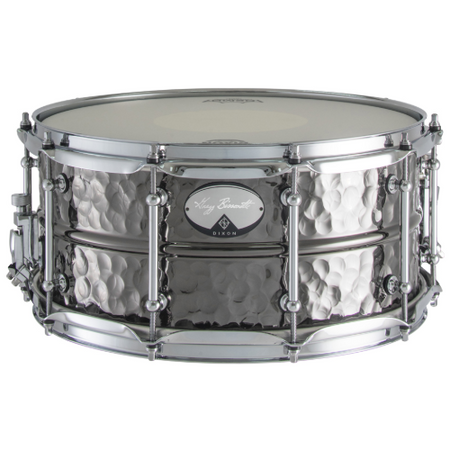 DIXON ARTISAN GREGG BISSONETTE SIGNATURE SNARE 14" X 6,5" HAND HAMMERED BRASS