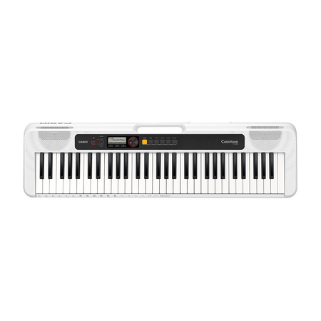 Casio CT-S200 WE - Keyboard edukacyjny 61 klawiszy, lekki i przenośny