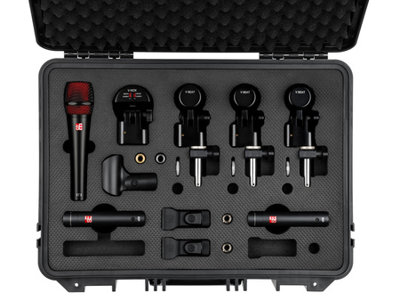 sE Electronics sE V Pack Arena Black - Zestaw mikrofonów do perkusji