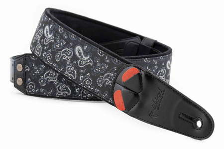 RightOn Straps Paisley Black - Pasek do Gitary