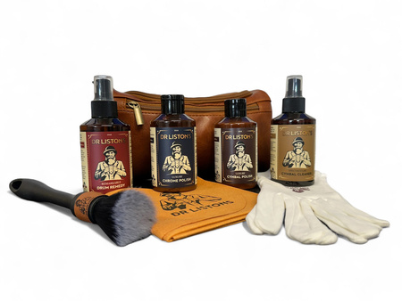Dr. Liston’s Ultimate Drum Cleaning Set DR-UDCS-01 - zestaw do czyszczenia bębnów i talerzy