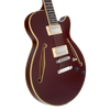D'Angelico Excel SS Tour Solid Wine - gitara elektryczna
