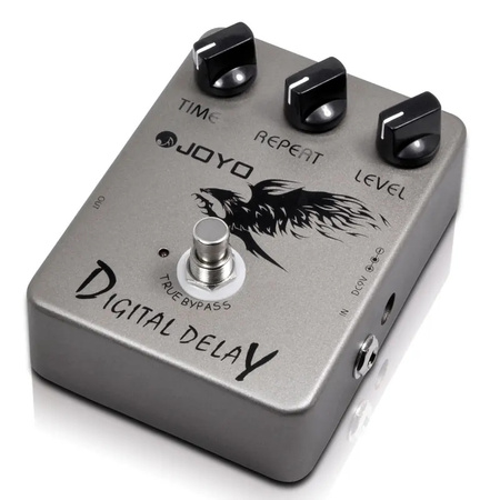 Joyo JF-08 Digital Delay - gitarowy efekt delay 25-600 ms o analogowym charakterze brzmienia, z true bypass