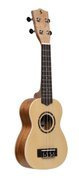 Stagg US-30 SPRUCE - ukulele sopranowe ze świerkową płytą i pokrowcem