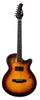 Gitara elektryczna hybrydowa 2 w 1 Kazuki AKZ-SA-40-SB