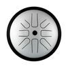 Tongue drum 6" 8 ton  Hluru TP8-6-White
