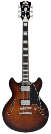 D'Angelico Premier Mini DC Brown Burst gitara elektryczna