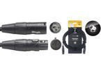Stagg NDX10R-3 - kabel DMX XLR 3-pin REAN, 10 m, impedancja 110 Ω