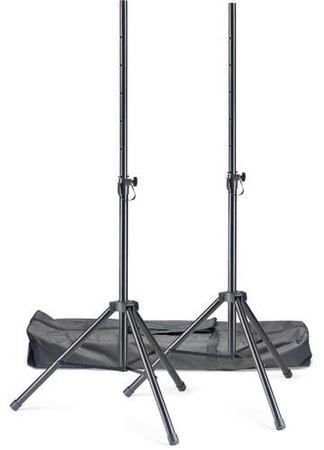 Stagg SPSQ10 SET - para statywów głośnikowych 113-187 cm z torbą