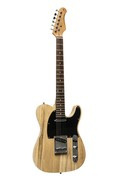 Stagg SET-STD NAT - gitara elektryczna T, AlNiCo, tryb szeregowy/równoległy