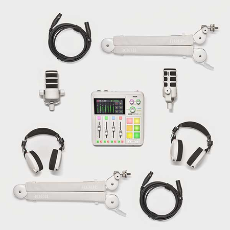 RODE Podcaster Bundle WHITE