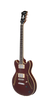D'Angelico Excel Mini DC Tour Wine gitara elektryczna