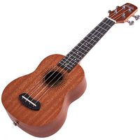 LAILA UFN-2111-S (D2) Soprano Ukulele — kompaktowe, solidne, idealne dla początkujących
