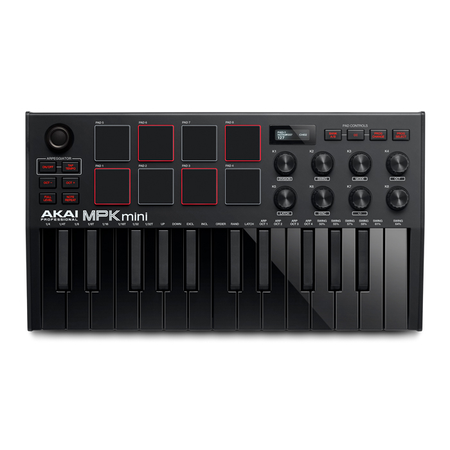 AKAI MPK MINI 3 BLACK – Mini klawiatura sterująca