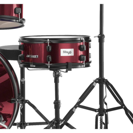 Stagg TIM122B WR - zestaw perkusyjny 22 cale z talerzami i hardware’em