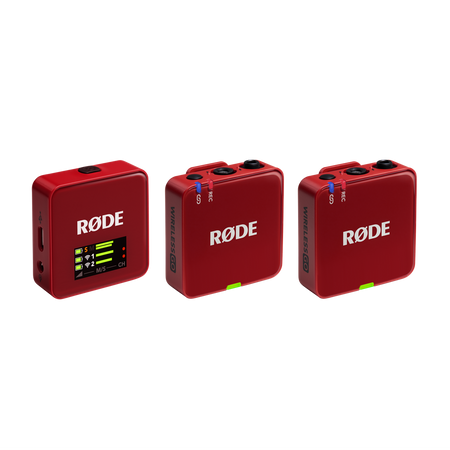 RODE Wireless GO III czerwony