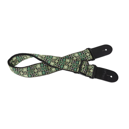 Stagg SWO HOOTMIX GRE - regulowany pasek gitarowy, 5 cm