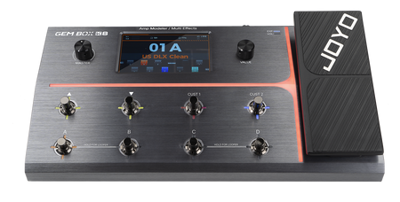 Joyo GEM BOX K8 - multiefekt gitarowy z modelowaniem wzmacniaczy i IR