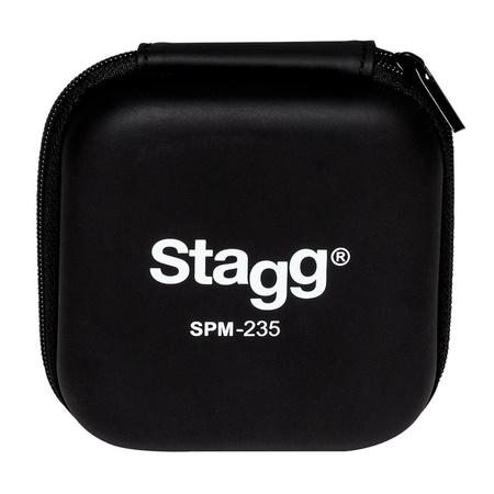 Stagg SPM-235 BK - słuchawki douszne do odsłuchu, 30 Ω, czarne