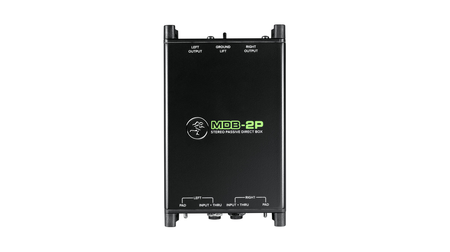 Mackie MDB-2P – Pasywny stereofoniczny DI-box