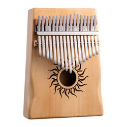 Kalimba 17 ton Hluru-Huashu KHS17-Poplar