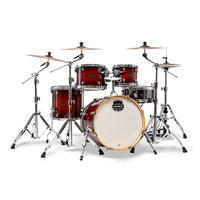 Mapex AR504SV Perkusja akustyczna 5-częściowa – bordowy finish, komplet statywów