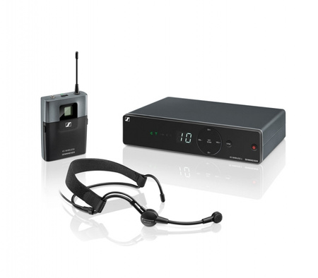 Sennheiser XS Wireless 1 Headmic Set (XSW 1-ME3-B) – bezprzewodowy zestaw nagłowny z mikrofonem ME 3-II (614 – 638 MHz)