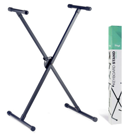 Stagg KXS-A35 BK - statyw keyboardowy X, wysokość 65-99 cm, udźwig 30 kg