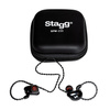 Stagg SPM-235 BK - słuchawki douszne do odsłuchu, 30 Ω, czarne