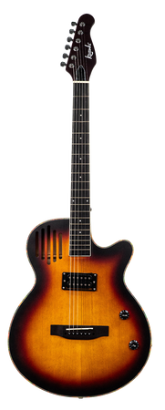 Gitara elektryczna hybrydowa 2 w 1 Kazuki AKZ-SA-40-SB