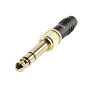 HICON HI-J3563S - wtyk stereo 3,5 mm z nakręcanym adapterem 6,3 mm