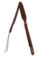 Flight S58 Brown Leather - pasek do ukulele, skórzany, regulowany, brązowy