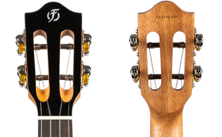 Ukulele koncertowe FLIGHT Iris BK - model koncertowy, czarne wykończenie