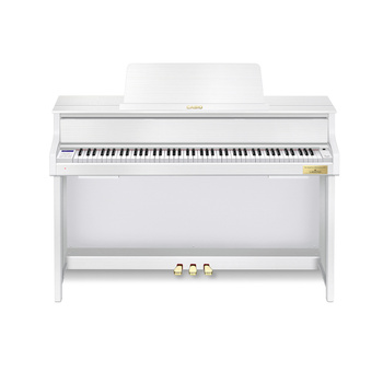 Casio GP-310 WE Cyfrowe pianino hybrydowe, biały kolor.