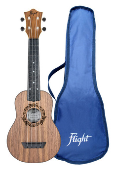 Ukulele sopranowe Flight TUS-50 – kompaktowe, lekka konstrukcja, idealne dla początkujących (soprano)