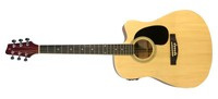 Stagg SA20 DCE NAT - gitara elektroakustyczna