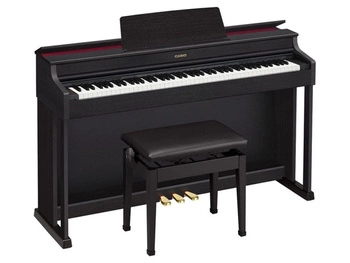 PIANINO CYFROWE - CASIO AP-470 BK + ŁAWA PIANINOWA