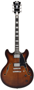 D'Angelico Premier DC Brown Burst - gitara elektryczna