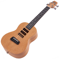 LAILA UDM-2310-C Ukulele sopranowe - kompaktowe, lakierowane ciało, Nylonowe struny